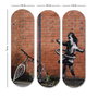 Wallity Cuadro Decorativo de MDF Multicolor (3 Piezas)